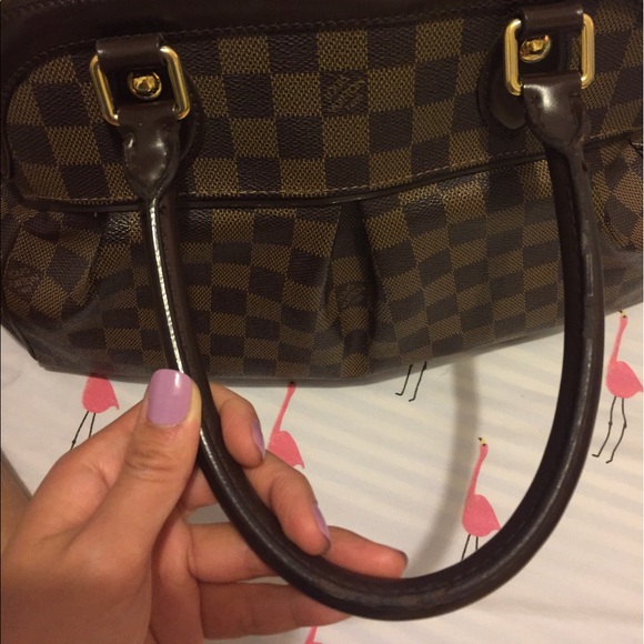 LOUIS VUITTON DAMIER EBENE CANVAS TREVI SATCHELPM - Picture 3 of 8