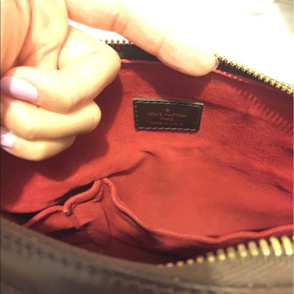 LOUIS VUITTON DAMIER EBENE CANVAS TREVI SATCHELPM - Picture 4 of 8