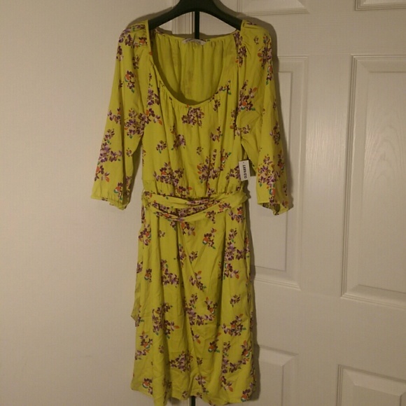 Old Navy Yellow Sun dress