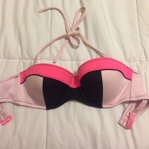 Pink and black Victoria Secret Bandeau