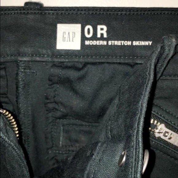 Gap deep forest green skinny pants - Picture 1 of 4