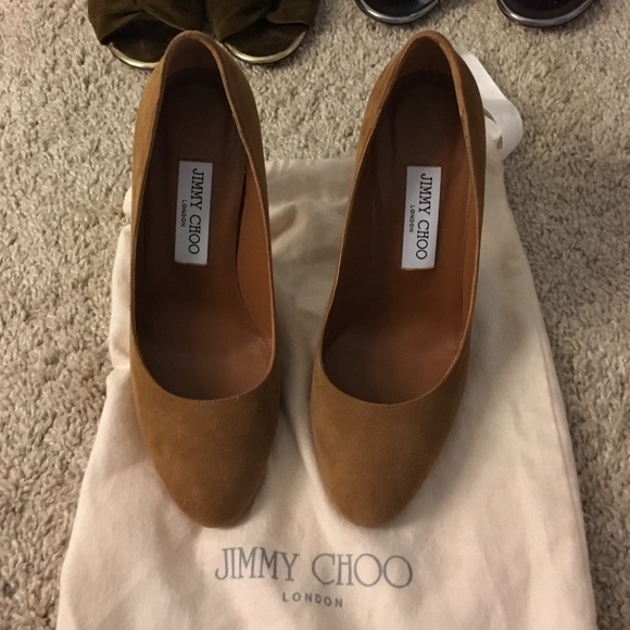 Jimmy Choo Laria 100 suede pumps size:37