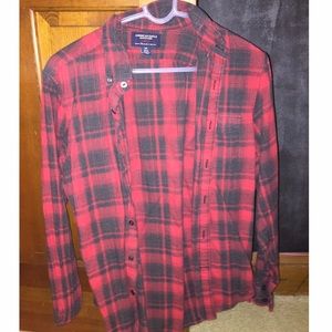American Eagle long sleeve flannel shirt