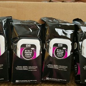 CVS Cleansing Cloths 4 X 30ct sealed packages