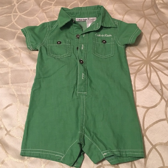 (2) Infant Calvin Klein Romper Bundle Deal!! SOLD!