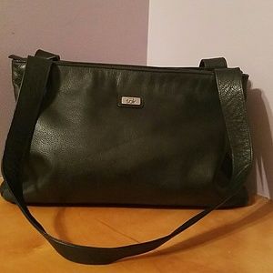 The Sak Black Pebbled Leather Bag