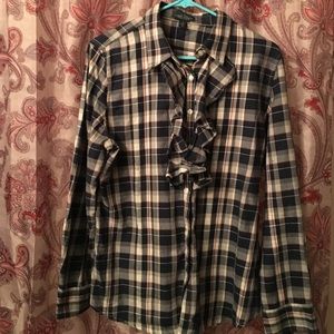 Lauren Ralph Lauren button up. Size L.