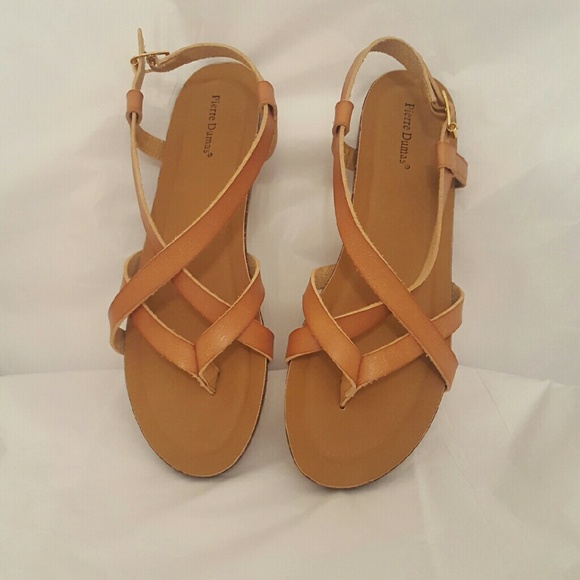 Pierre Dumas Strappy Thong Sandles