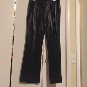 Leather pants