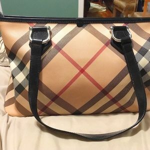 Burberry Check Shoulder Bag