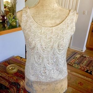 Vintage Evening Top, Size Small