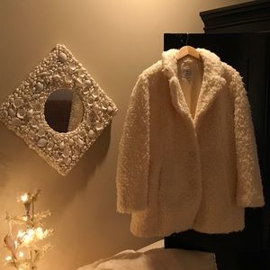 Isaac Mizrahi Faux Fur Coat