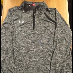Graphite/Steel UA Lightweight Tech 1/4 Zip