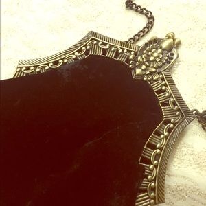 House of Harlow 1960 Black Velvet Purse Pouch