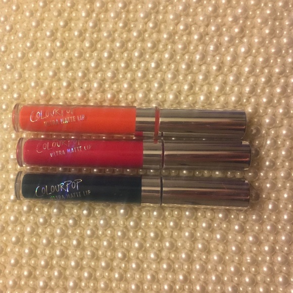 COLOUR POP ultra matte liquid lipstick bundle
