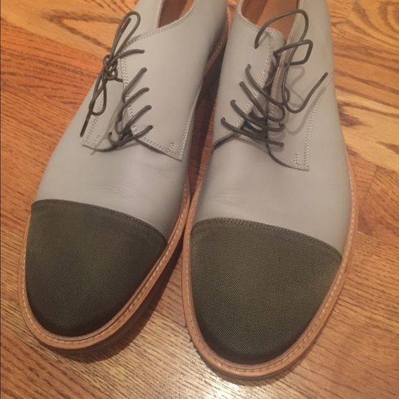 Marc Jacobs grey two toned dress shoes size 11 main image 4