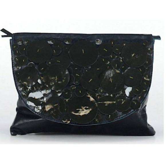 CLEARANCE Unique Navy Clutch
