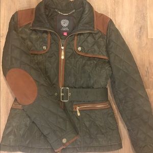 Vince Camuto Quilted Jacket Sz Small