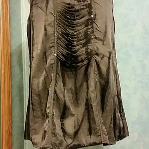 Unique silk and cotton top