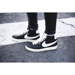 nike leather blazer
