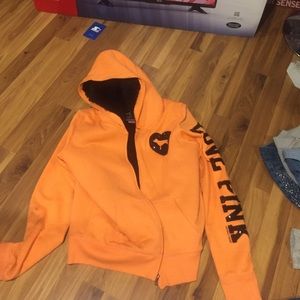 Victoria secret jacket, Orange, size large