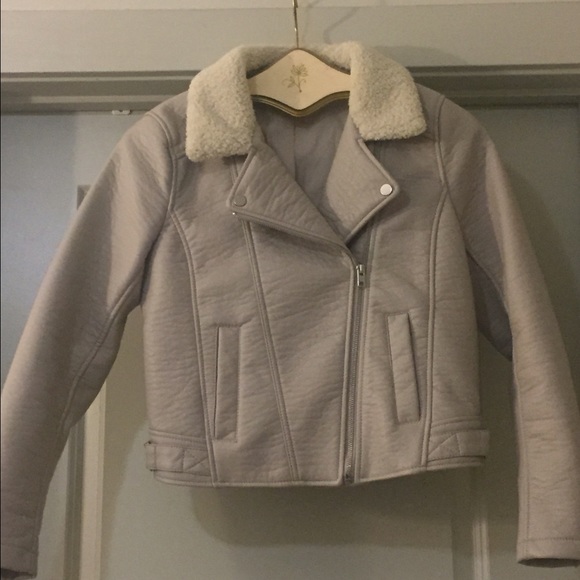 Basically brand new faux leather H&M jacket.