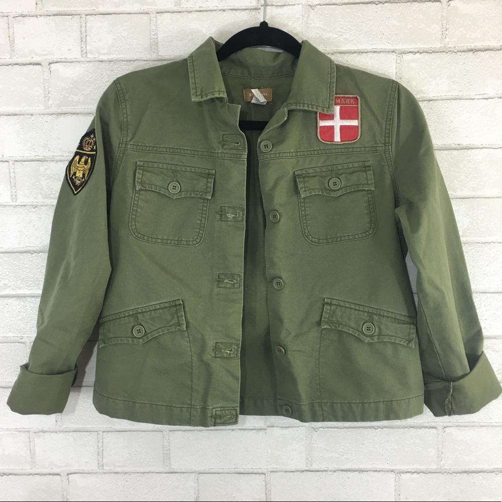 Army Jacket with Patches