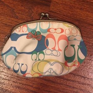 Coach coin purse