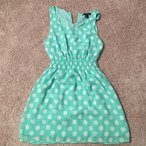 Forever 21 women's polka dot dress