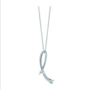Tiffany & Co. Elsa Peretti L Necklace