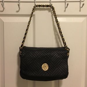 Quilted chain purse