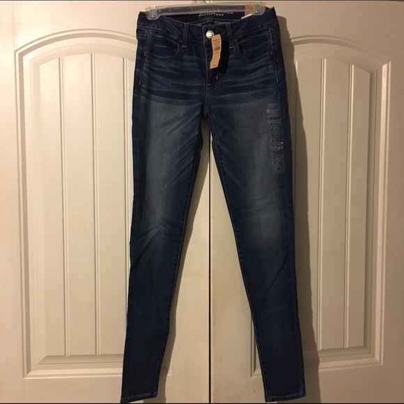 Low rise jeggings