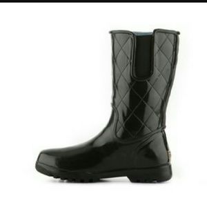 Sperry quilted linered rainboots