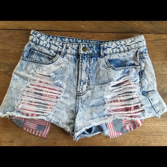 Jean shorts