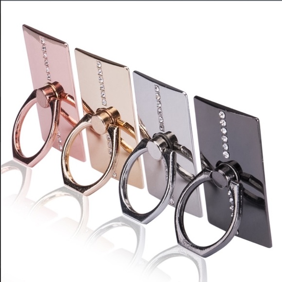 BACK IN STOCK! Phone Ring Stand/Fits Any Phone!