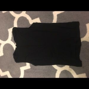 Black tank top