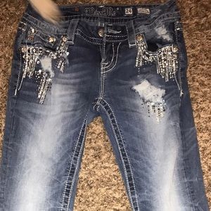 Size 24 miss me Jeans fit more like a 25!
