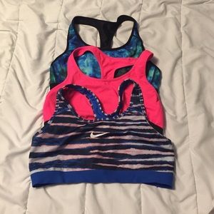 3 sports bras