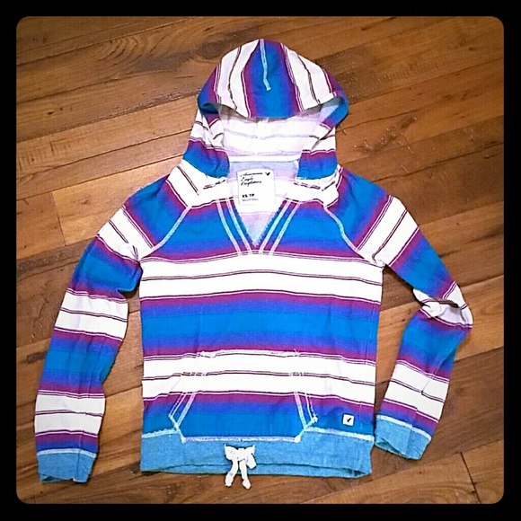AE light V neck sweatshirt - Picture 1 of 4