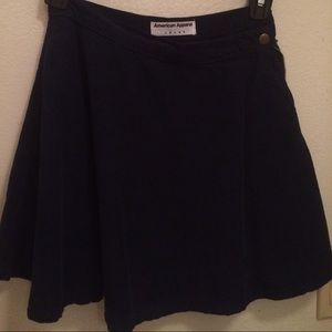 American Apparel navy blue skirt