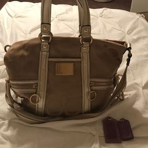 Authentic Coach Poppy Sateen Spotlight Handbag