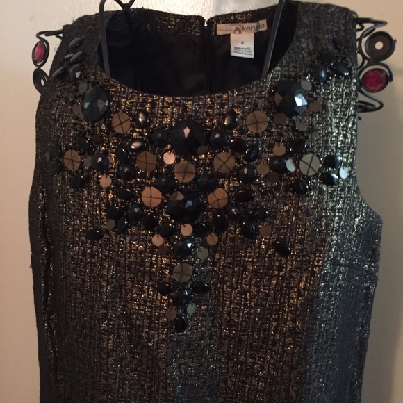 Kensie Dress w/embellishments - NWOT - Picture 2 of 3