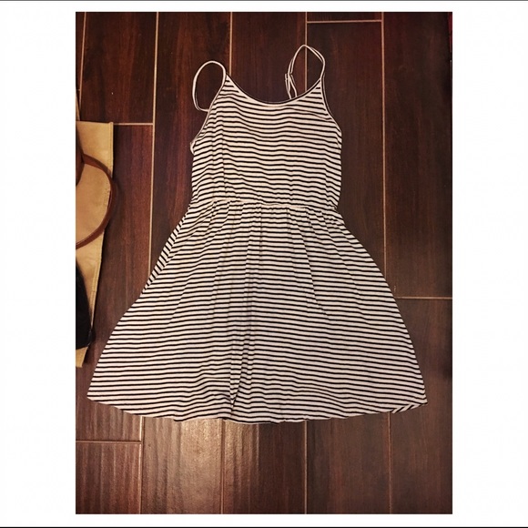 F21 striped dress