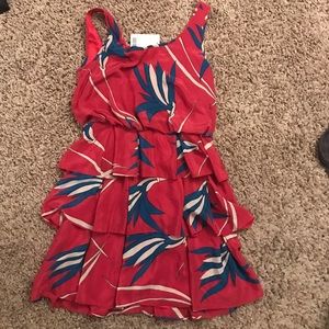 Anthropologie Sariah grass ribbon dress