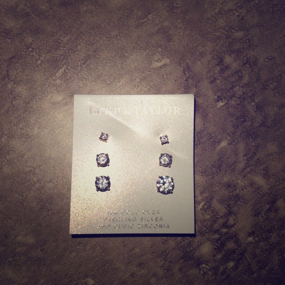 Lord & Taylor 18k gold over Earrings