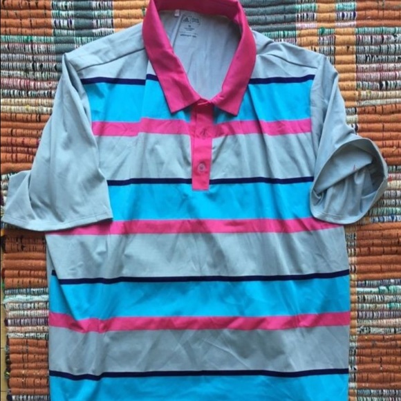 Adidas Adizero Golf Polo Shirt Mens XL Wicking
