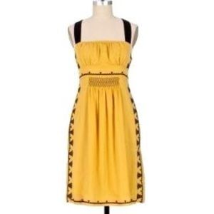 Anthropologie Floreat California iris dress.