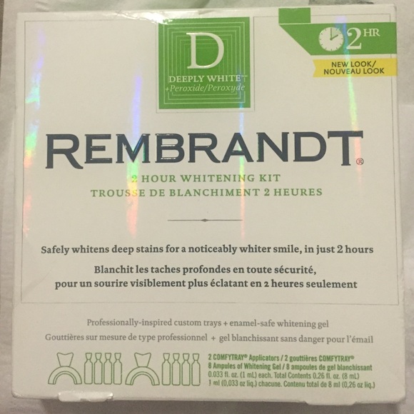 Rembrant 2 hour whitening kit