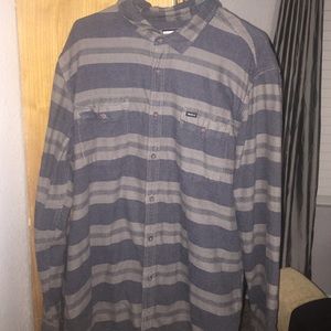 RVCA Grey on Grey Flannel XXL