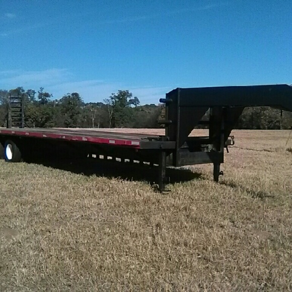 36 footer goose neck trailer